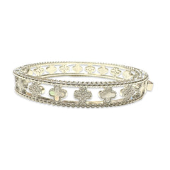Flora Bangle Cuff Bracelet