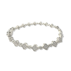 Flora Tennis Bracelet