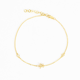 Donna Star Bezel Bracelet