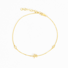 Donna Star Bezel Bracelet