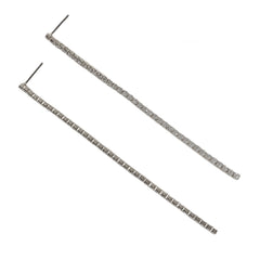 Crysta Rhinestone Strand Earrings