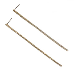 Crysta Rhinestone Strand Earrings