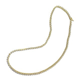 Amy Circle Bezel Tennis Necklace
