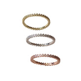 Noelia Teardrop Pattern Ring