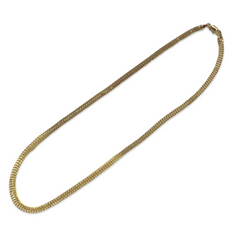 Azira Gold Filled 4mm 16” Flat Woven Necklace
