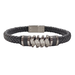 Joellery Men’s Leather Bracelet