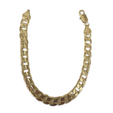 Gold Filled Flat Cuban 7mm 7” Bracelet