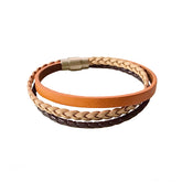 Kory Braided Leather Bracelet