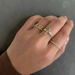 Jesus Cross Ring