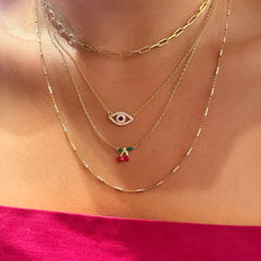 Cherry Pendant Necklace