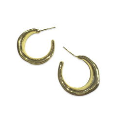 Gold Filled Krinkle Hoop