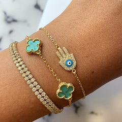 Flora Reversible Mini Station Bracelet