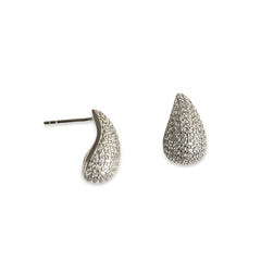 Raindrop Teardrop Studs