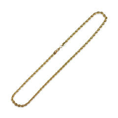 Joellery Gold Filled 20” Rope Chain Necklace