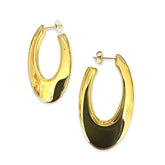 Stainless Steel Open Oval Hoops