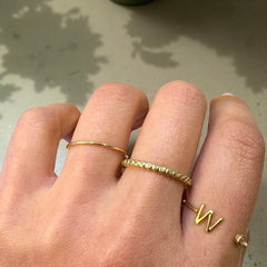 Noelia Thin Bezel Eternity Ring