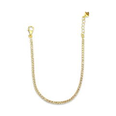 Amy Razor Thick Tennis Bracelet