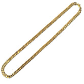 Azira Gold Filled 7mm 24” Flat Thick Cuban Necklace