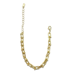 Gold Filled Buckle Chain Link Bracelet