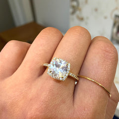 Adriene Cushion Cut Ring