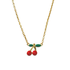 Cherry Pendant Necklace