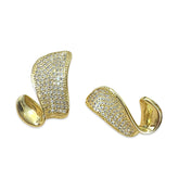 Gold Filled Twist Sparkle Studs