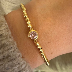 Bezel Stretch Bracelet