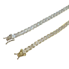 Seth Asscher Cut Tennis Bracelet