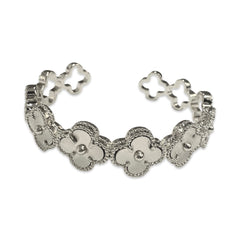 Gold Filled Ridged Flora Cuff