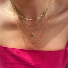 Sterling Silver Paw Necklace