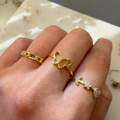 Butterfly Outline Ring