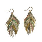 Noellery Tassel Chandelier Statement Earrings