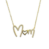 Mom Heart Necklace