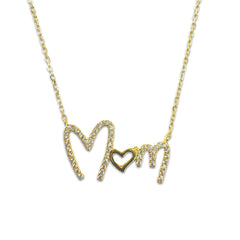 Mom Heart Necklace