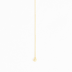Gemma Bezel Cluster Lariat Necklace