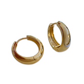 Angie Gold Filled Thick Huggies