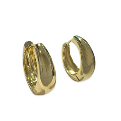 Angie Gold Filled Thick Huggies