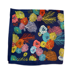 Summer Flower Silk Scarf