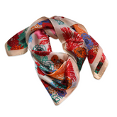 Summer Flower Silk Scarf