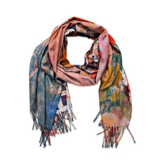 Van Gogh Orange Splash Scarf