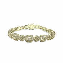 Bora Geo Mix 7” Tennis Bracelet