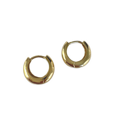 Agatha Gold Filled Thick Huggies