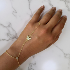 Butterfly Hand Chain