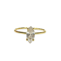 Marquis Birthstone Ring