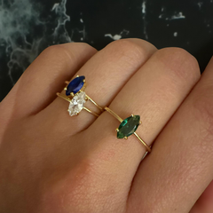 Marquis Birthstone Ring