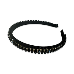 Handmade Crystal Beaded Gem Headband