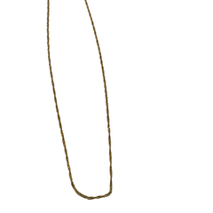 Sterling Silver Singapore Chain Necklace 20”