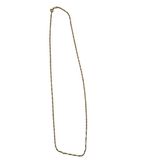 Sterling Silver Singapore Chain Necklace 20”