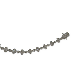 Breanna Flora Tennis Bracelet