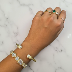 Azira Geo Mix 7” Tennis Bracelet